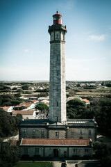 Poster - Whale lighthouse - Phare des baleines - in Re island