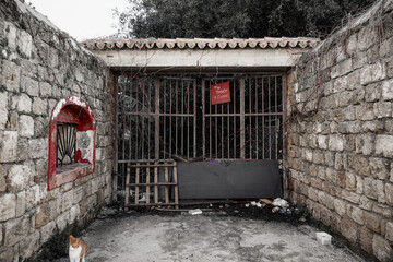 Poster - Abandoned and old theatre