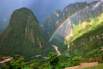 Wall Mural - beautiful landscape in Peru