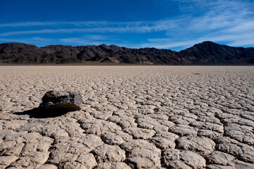 Sticker - Beautiful desert landscape of Death Valley National Park, California, USA