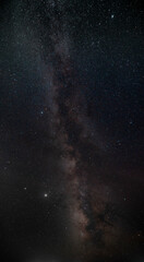 Wall Mural - Beautiful shot of Milky Way galaxy in a starry sky