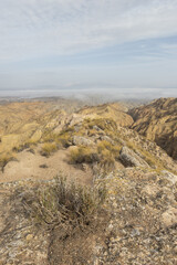 Poster - Tranquil landscape of the Gorafe desert and dolmens in Granada, Spain