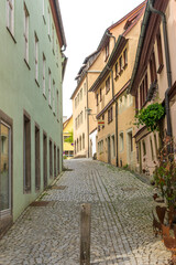 Canvas Print - Photo from Rothenburg ob der Tauber, a German town in northern Bavaria