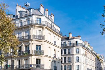 Canvas Print - Paris, beautiful buildings