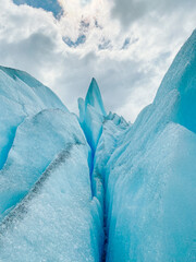 Sticker - Natural view of Serac on the Perito Moreno Glacier in Argentina