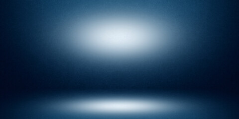 Wall Mural - blue background, abstract wall studio room, can be used to present your product