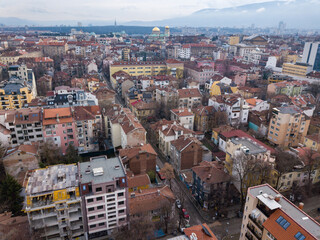 Wall Mural - Beautiful shot of Sofia,Bulgaria during the day