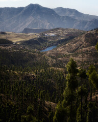 Wall Mural - Beautiful shot of a landscape in Gran Canaria, Canary Islands