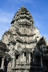 Canvas Print - Ancient Buddhist temple in Cambodia called 