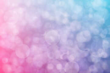 pink and purple abstract defocused background, circle shape bokeh pattern