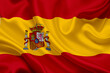 Leinwandbild Motiv Spanish National flag of spain