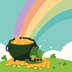 Poster - st patricks treasure