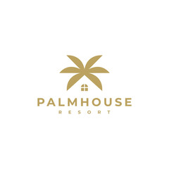 palm house creative logo design