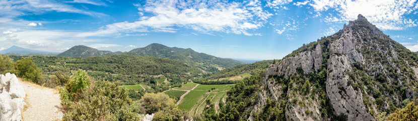 Poster - Vom Mont Ventoux zu den Dentelles de Montmirail