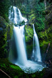 Waterfall in Washington, Falls Creek Falls