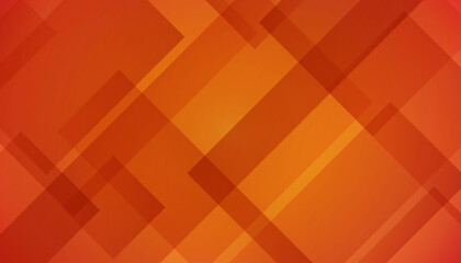 Poster - Abstract Orange Geometric Background Banner