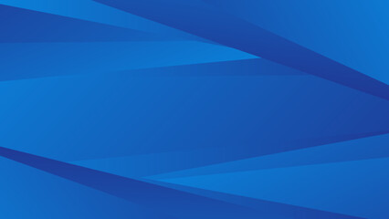 Wall Mural - Modern blue abstract presentation background. Vector illustration