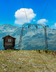 Canvas Print - Mountains of the Swiss Alps