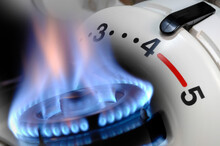 Rising Energy Costs With Gas Price And Heating