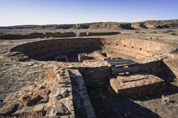 Wall Mural - chaco canyon cultural history site 