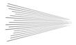 3D lines in perspective, Angled, slanting, oblique and diagonal lines, stripes vector design element