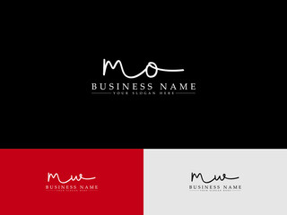 Signature MA m a Vector Icon Logo, Typographic ma Signature Logo for stylish wedding or unique business