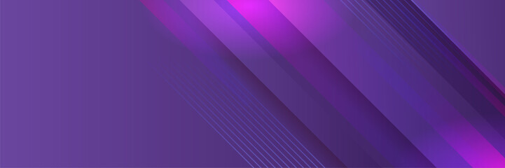 Modern abstract dark purple blue orange banner background. Vector abstract graphic design banner pattern background template.