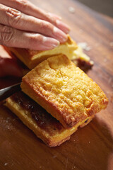 Poster - Bread with Butter and Red Beans