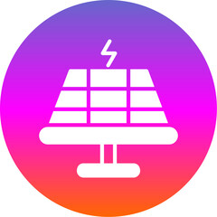 Sticker - Solar Cell Icon