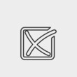 © ARKSTUDIOS🎙  - Rejection vector icon illustration sign