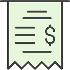 Sticker - Receipt Icon