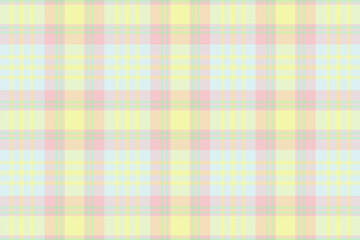 Wall Mural - Seamless tartan plaid pattern with texture and pastel color.