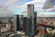 Skyscrapers in Modern Manchester