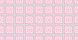 Geometrisches Muster nahtlos, rosa grau weiß, für Teppiche, Tapete, Interieur