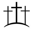 Vector Three Crosses