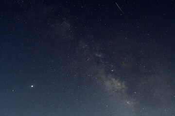 Wall Mural - Full frame shot of star field at night