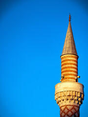 Sticker - Great Mosque Yivli Minaret - symbol of the city of Antalya