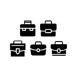 © yandirs - Briefcase Icon Set Vector Illustration