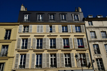 Versailles; France - february 2 2021 : city centre