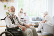 © Photographee.eu - Senior people during afternoon in the nursing home living room