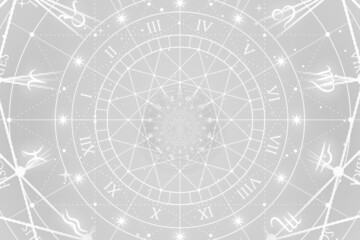 Leinwandbilder - Abstract old conceptual background on mysticism, astrology, fantasy