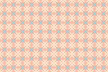 Wall Mural - Minimal geometric texture seamless pattern. Repeating simple geometrical shapes modern background.