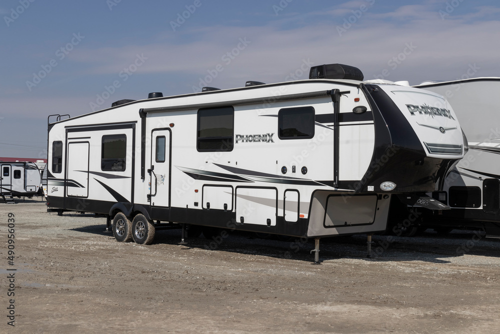Shasta RV Phoenix model fifth wheel. Shasta RV is part of the Forest ...