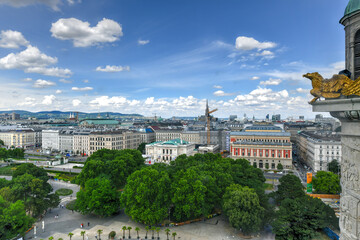 Canvas Print - Saint Charles' Church - Vienna, Austria