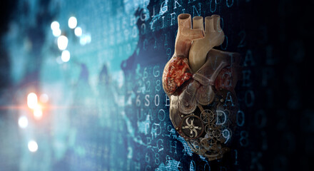 Wall Mural - moderm medicine. cardiology