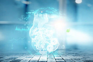 Wall Mural - moderm medicine. cardiology