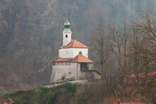 Chapel Of St. Eligius Or Mali Grad Or Little Castle In Kamnik In Slovenia