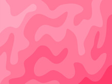 Simple Background With Gradient Pink Wavy Lines Pattern