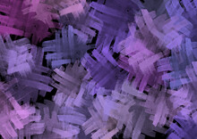 Watercolor Background. Purple And Pink Blots On Black Backdrop. Abstract Background
