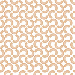 Wall Mural - Seamless Pattern Tile with Macaroni Theme